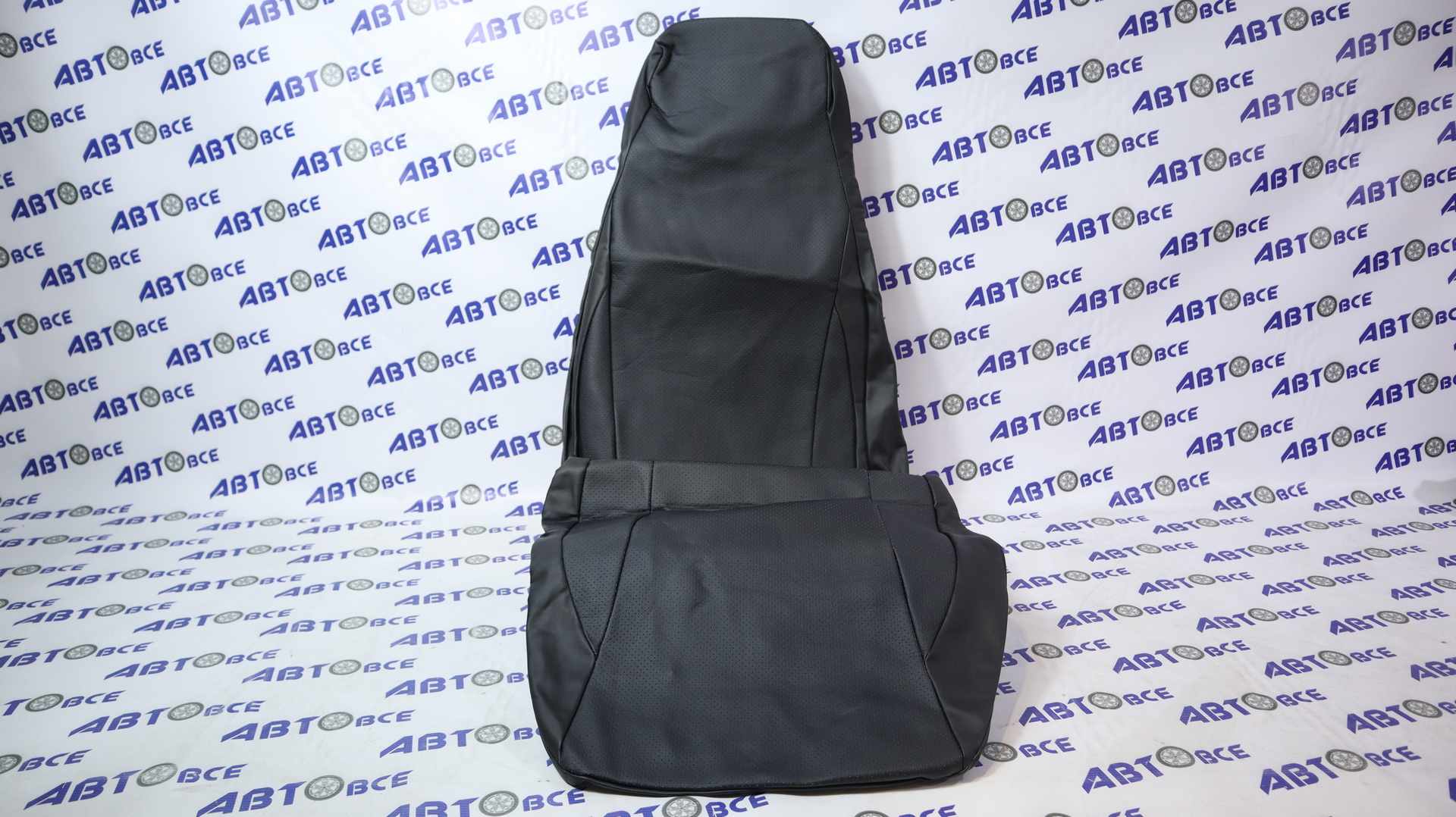 Чехлы сидений ВАЗ-2107 экокожа черный 